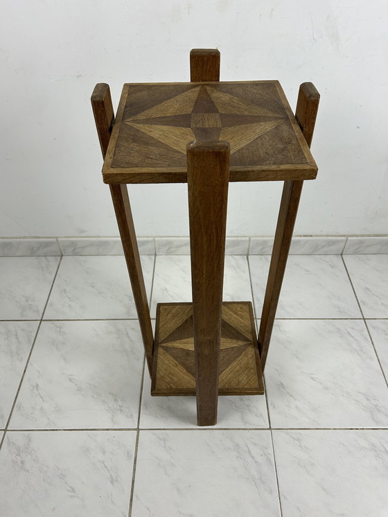 Image 1 of Art Deco Pflanzentisch Beistelltisch