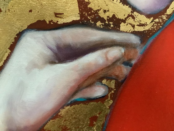 Image 1 of Two women in kimono (Louis Nagelkerke)