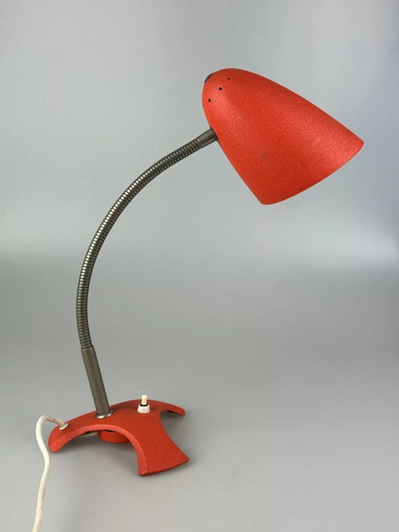 Image 1 of 60s 70s lamp lamp table lamp desk lamp metal space age