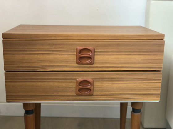 Image 1 of vintage nacht- / ladekastje