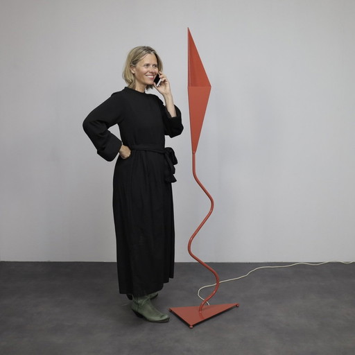 Lampadaire géométrique abstrait, 1970