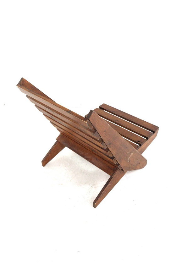 Image 1 of Chaise ciseaux vintage des années 1950
