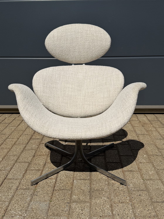 Image 1 of Artifort Big Tulip 1st edition Pierre Paulin in Beige/écru Bouclé 10/10!