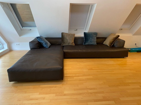 Image 1 of Designer Ledersofa Desirée Monopoli - Marc Sadler - NP 13.000€