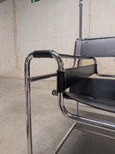 Vintage B3 Wassily stoel (Knoll) - Marcel Breuer