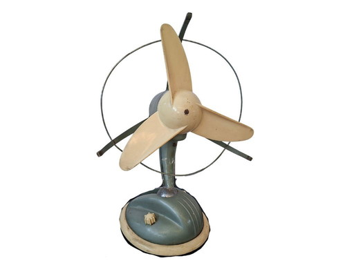 Abanico vintage Ercole Marelli O-304 – Diseño industrial italiano