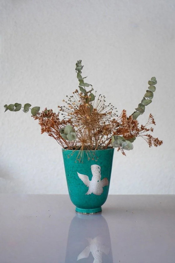 Image 1 of Argenta vase by Wilhelm Kåge for Gustavsberg, 1930s
