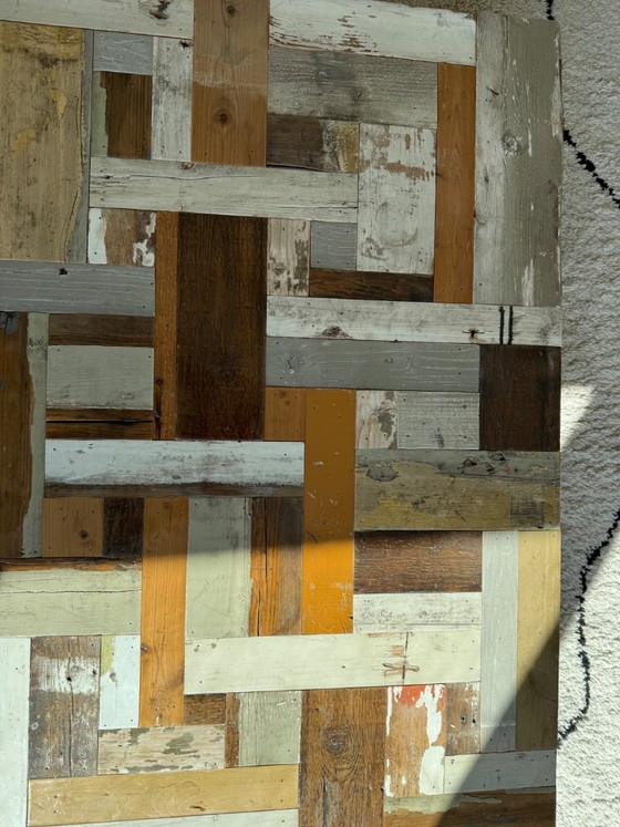 Image 1 of Piet Hein Eek Waste salon block in reclaimed wood
