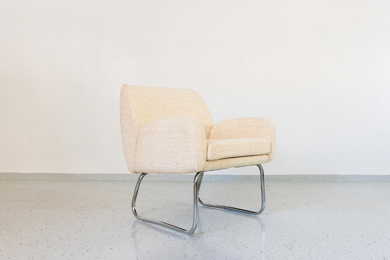 Image 1 of Vintage Sled-Base Armchair,Germany, 1970s