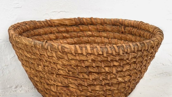 Antiker Weidenkorb (ca. 1930) # 7 – Dekorative Objekte, Wicker (photo 3 of 15)
