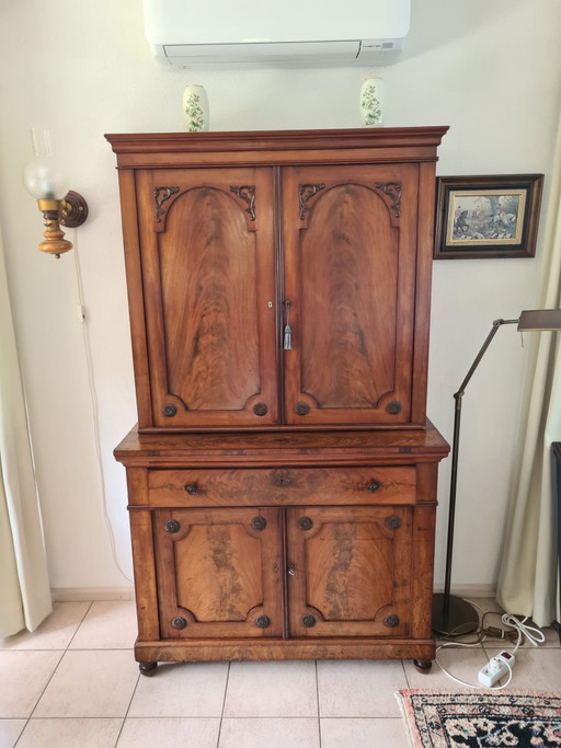 Antiguo armario del siglo XVII – wandkast, Wood