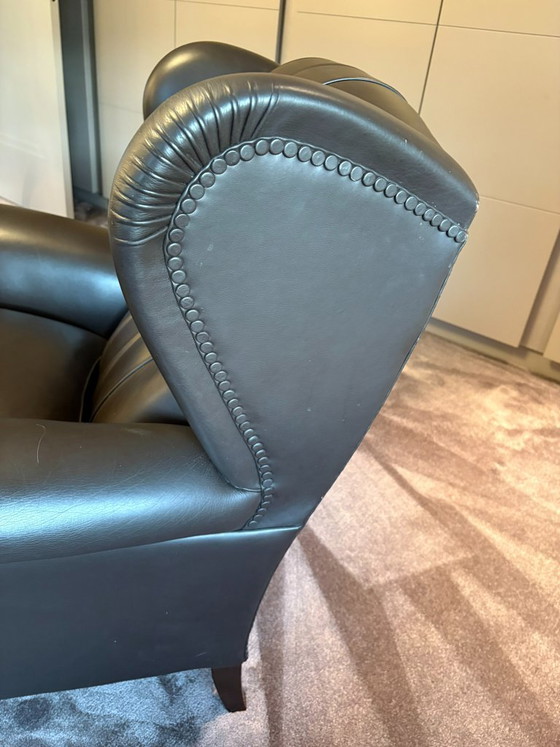 Poltrona Frau 1919 - Iconisch Ontwerp - Ultiem Vakmanschap – Fauteuils, Wood, Leather (photo 10 of 15)