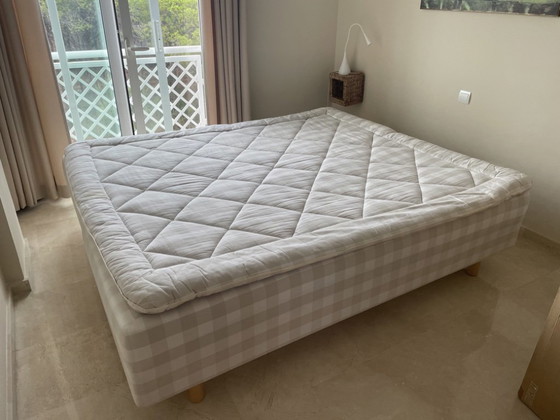 Hästens Classic Letto Continentale Autentico (180x210cm) – Struttura Impeccabile (Da Restaurare / Componenti) (photo 5 of 5)