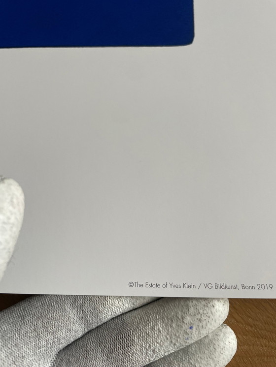 Image 1 of Yves Klein (1928-1962), Californië, (IKB 73), 1961, auteursrecht De nalatenschap van Yves Klein/VG Bildkunst, Bonn