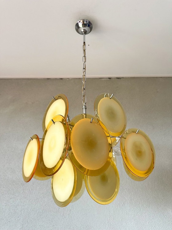 Lampadario Vintage Vistosi – Illuminazione, Metallo, Cromo (photo 2 of 13)