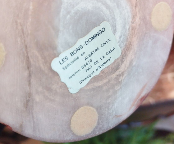 Image 1 of Statue der Tänzerin aus weißem Alabaster, 41 cm