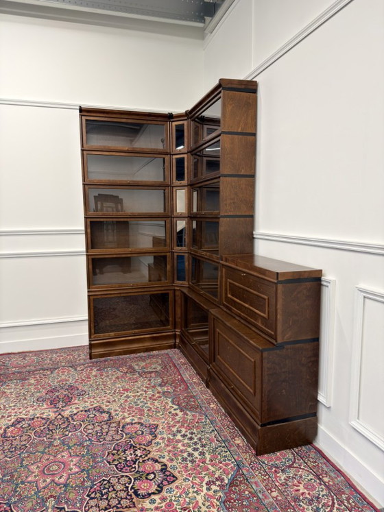 Libreria angolare classica stile inglese Globe Wernicke – Librerie, Vetro, Metallo (photo 4 of 20)
