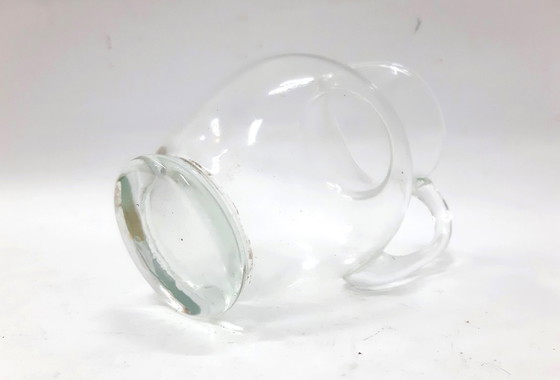 Image 1 of pichet vintage en verre transparent