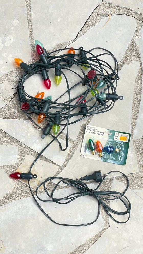 Image 1 of Ghirlanda vintage da esterno da 10 metri