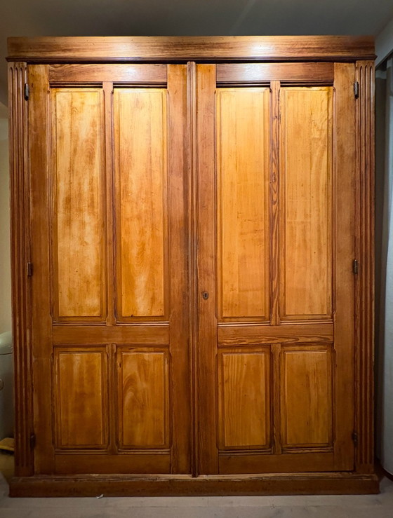 Image 1 of Authentic cloister cupboard - 19th century