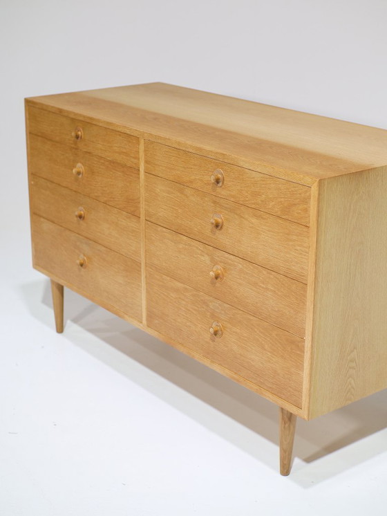 Image 1 of Børge Mogensen double chest of drawers oak Danish 1960s