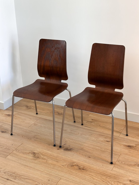 4x Gilbert Chair - 1990s Vintage Dining – Dining chairs, Wood (photo 2 of 5)