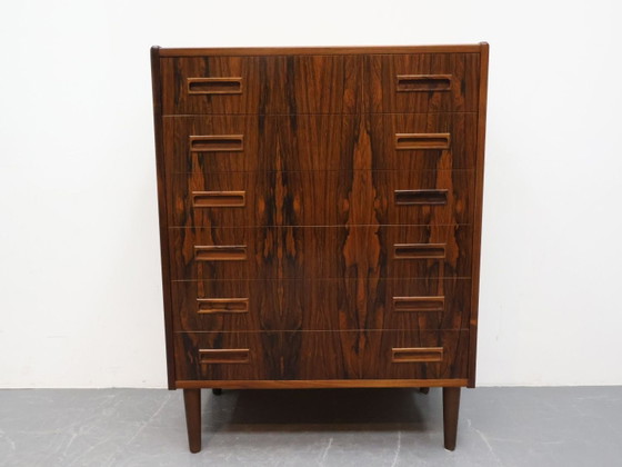 Vintage Chest of drawers / rosewood / 6 drawers / P. Westergaard Denmark – Scandinavian (photo 3 of 5)