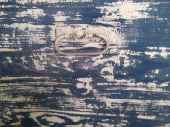 Grande cassapanca ungherese in stile rustico, anni '40 – Cassettiere, Legno (photo 3 of 5)