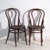 Pair of antique bentwood chairs in the Thonet style – Central Europe, circa 1900 – Dining chairs (photo 9 of 40)