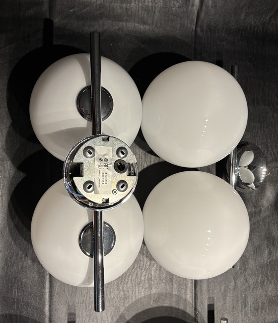 Image 1 of Flos IC C/W1 Double lampe murale chromée