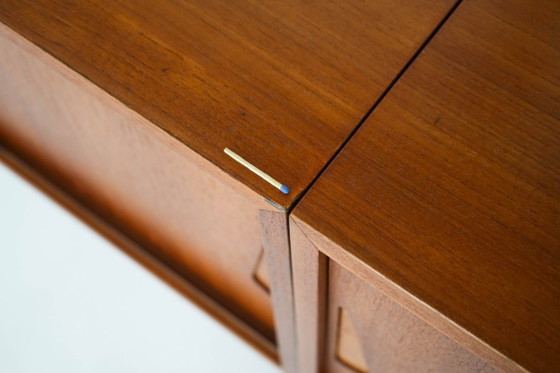 Teak modulair rekkensysteem van Kjell Riise, Brødrene Jåtog Møbelfabrikk, Noorwegen, jaren 60 – Wandrek (photo 19 of 24)