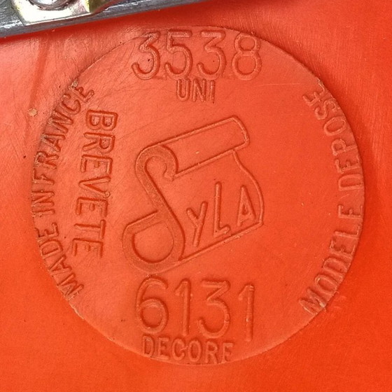 Image 1 of Miroir artisanal soleil fer motif palmes - création pièce unique