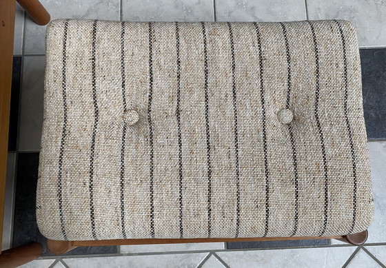 Image 1 of Hochlehniger Relaxsessel mit Hocker 1960er Jahre von Tarm Stole Dänemark