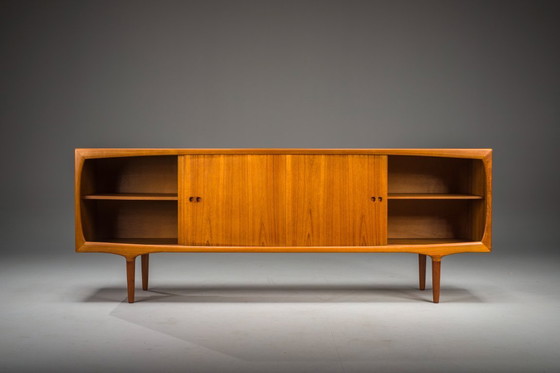 Image 1 of Buffet en teck moderne scandinave du Mid Century par Harry Østergaard pour Randers Møbelfabrik, années 1960