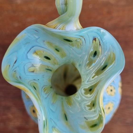 Millefiori Fratelli Toso jarrón decorativo antiguo de Murano, Venecia, principios del siglo XX (photo 11 of 14)