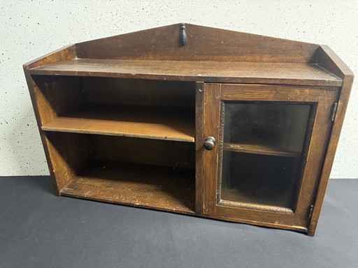 Amsterdamse school Art Deco hangkast wandkastje