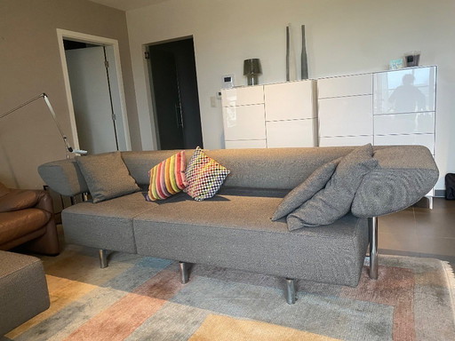 Divano COR Arthe 2 pezzi + pouf