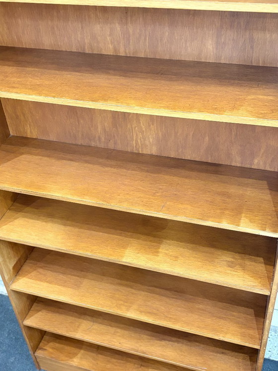 Image 1 of Vintage boekenkast / Wandplank uit het midden van de 20e eeuw / Plank uit de jaren 60 / Boekenkast / Boekenplank