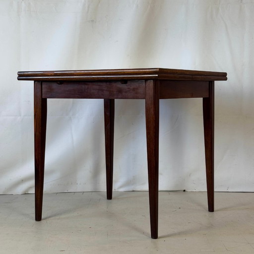 Table à manger extensible hongroise par BUBIV, années 1960