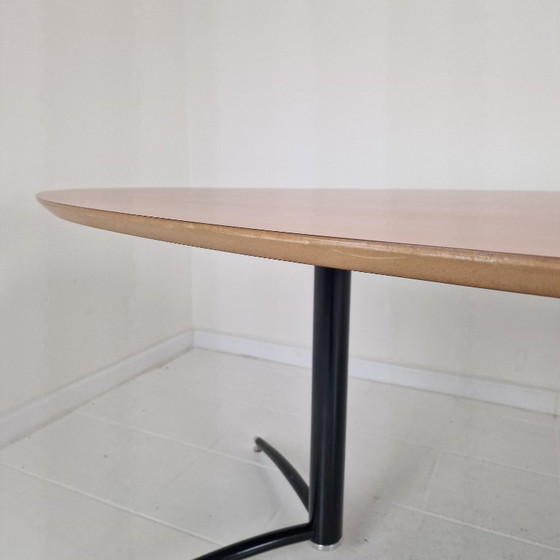 Image 1 of Very Large Oval Dining or Conference Table by Artifort