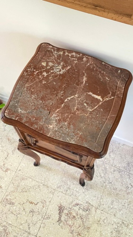 Nachtkastje Louis XV stijl marmer – Marble (photo 28 of 39)
