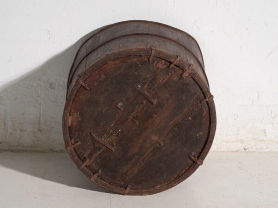 Secchio in legno antico – Cina, circa 1900 – Oggetti decorativi, Wood, Iron, Rustic (photo 36 of 40)