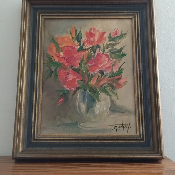 Image 1 of Dipinto di bouquet di fiori 