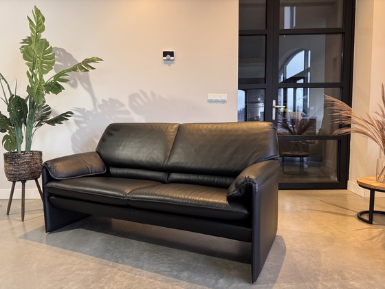 Image 1 of Leolux Bora Beta as new black leather