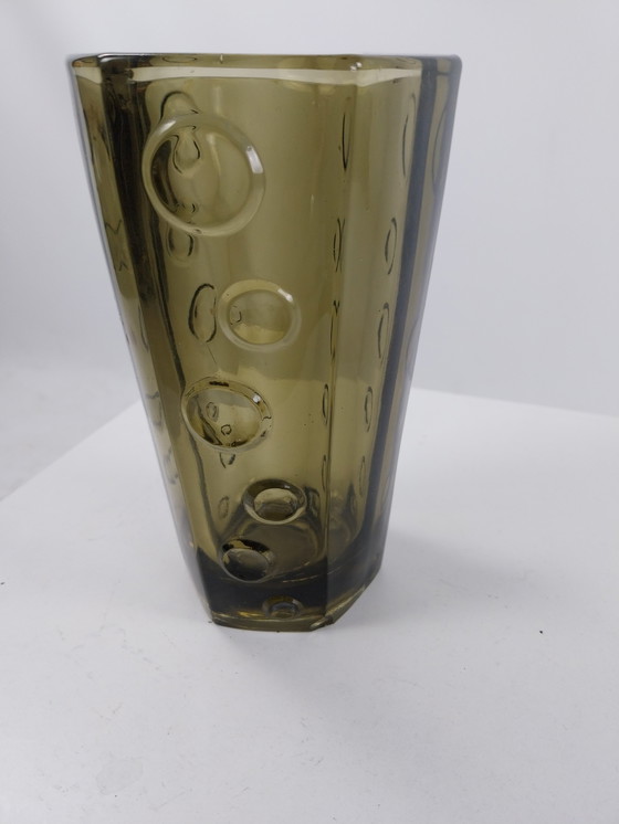 Image 1 of 1 x Vase en verre par Jan Sylwester Drost 1960s