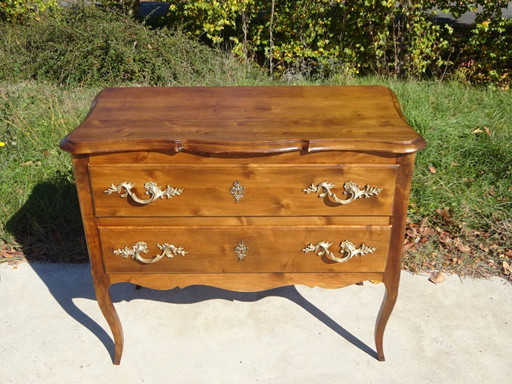 Piccola cassettiera in stile Luigi XV