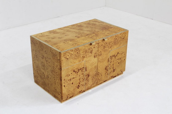 Image 1 of Vintage Burl Wood Sideboard, 1970s, Italy