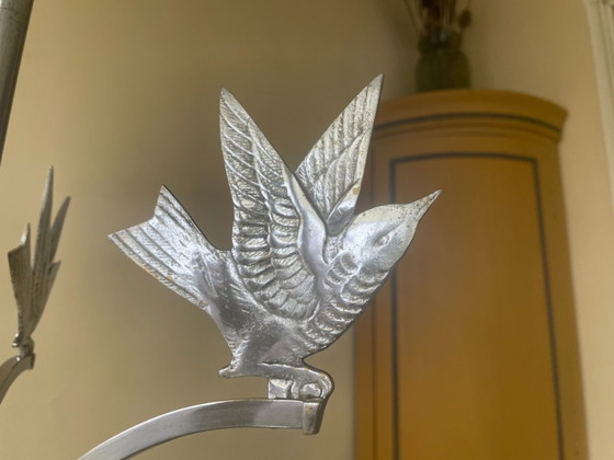 Image 1 of Lámpara colgante Lámpara de techo Art Déco 1930 Gorriones Francés