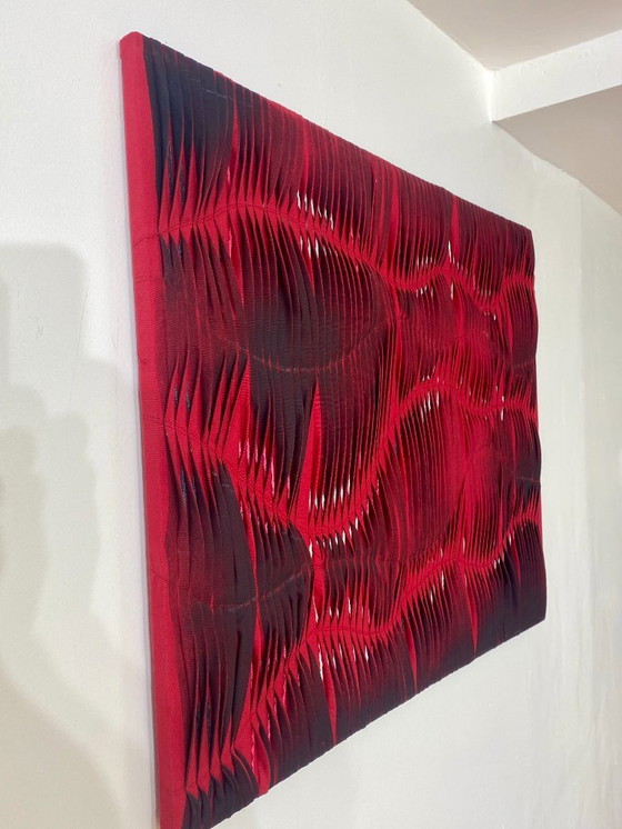 Image 1 of Tavola scultura arte tessile Ref : Tornado