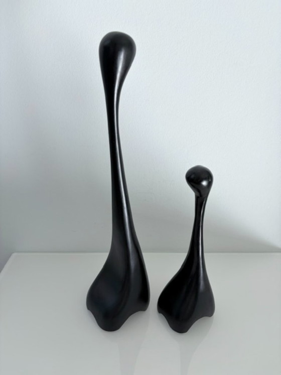 Set di Sculture Giraffa Vintage IKEA Louise Hederström – Wood (photo 9 of 19)